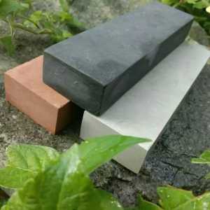 BISA COD Pengasah pisau Batu Asah 1 Set isi 3 Grit 1000 4000 6000 Size 14x4x2 Cm
