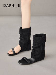 Daphne | Ultra-Chic Thick Sole Vintage Versatile Cool Boots Summer New