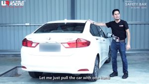 Ultra Racing Safety Bar Vios Yaris Ncp150 Ncp151 2019 2021 Front Engine Strut Bar 2 Points Car Suspension Parts TW2-3749