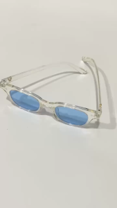 WW020 Kacamata Wanita Pria Optik Anti Sunglass Dengan Fashion Sunglasses Kacamata Hitam Transparan Bening