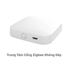 MOES Tuya ZigBee3.0 Smart Hub Cầu Nối Không Dây/có Dây Với Ứng Dụng SmartLife Điều Khiển Từ Xa Hoạt Động Với Alexa Google Home Assistant