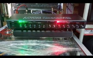 Crossover aktif 4way + subwoofer LED