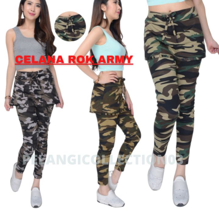 CELANA ROK ARMY / LEJING ROK ARMY | Lazada Indonesia
