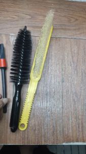 [VG145]Combo 3 dụng cụ vệ sinh i+cọ bút lông cứng dùng vệ sinh chi tiết xe bàn chải cước +cọ lazang dà