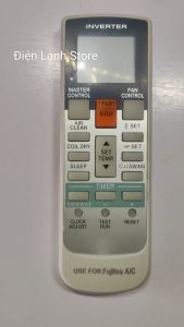 Remote máy lạnh Fujitsu inverter. (Tặng kèm cặp pin).