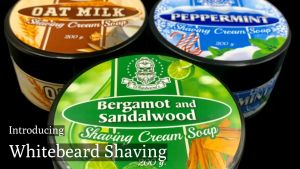 Double Edge Shaving Starter Kit with Aloe Vera and Whitebeard Soap, Brush, Mixing Bowl, and Razors (สำรวจขั้นตอนการแสดง)