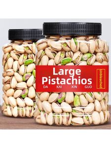 Original Roasted Unsalted Natural Split Shells Pistachios Large Kernels