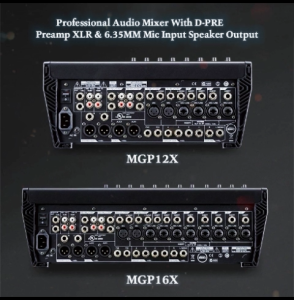 Yamaha MGP12X Mixer | USB Audio Port D-PRE Preamp & VCM EQ 24 DSP Presets Karaoke Stage & Studio