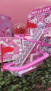 SSP Climbing Ladder Stairs slide Electric Track set toys for kids