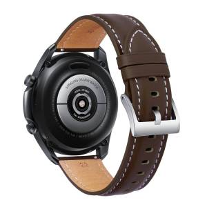 Leather Strap for Samsung Galaxy Watch 3 41 45mm Gear S3 Frontier Bracelet 22 20mm For Huawei Watch GT2 Replacement Strap 46mm
