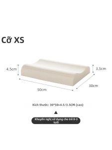 M·J BABY | Gối Hỗ Trợ Cổ Trẻ Em Cao Su Thiên Nhiên