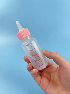 Kitten Pacifier Syringe Feeder Puppy Nursing Bottle Complete Set Food Grade Pet Feeding Syringe Kit