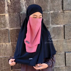 KERUDUNG / JILBAB BERGO MARYAM WOLFIS 75×80