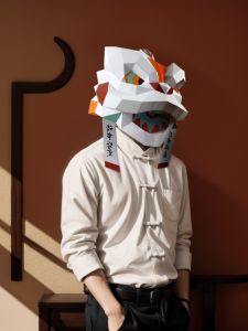 Đồ Chơi Mặt Nạ Sư Tử Thủ Công Dễ Thương Cho Trẻ Em Quà Tặng Biểu Diễn Trang Phục Biểu Diễn Sư Tử Đồ Chơi Giấy Gấp Cho Bé Trai Và Bé Gái