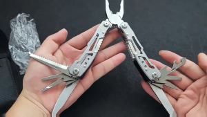 Multi-tool 14-in-1 Pocket Pliers Multifunctional Mini Folding Plier Stainless Steel Outdoor Camping Portable Emergency Pliers Knife Survival Tool
