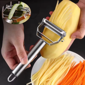 Kitchen Vegetable Peeler Multifunction Grater Julienne Peeler Fruit Peeler Stainless Steel Potato Slicer Shredder Kitchen Tool