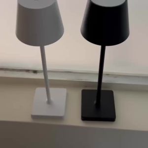 AITHEA LED Rechargeable Table Lamp Wireless Touch Desktop Bedside Mood Night Light for Study Office Bar Outdoor Club Cafe Decor