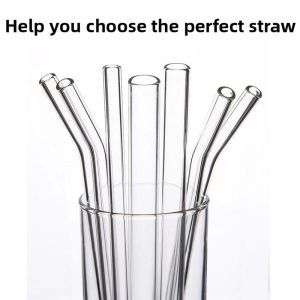 FAGEEN | Heat Resistant Borosilicate Glass Straw
