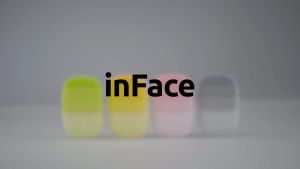INFACE Silikon Pembersih Wajah Sikat Wajah Portabel Untuk Pembersihan Pemijat Kulit Pembersih Pori Dalam