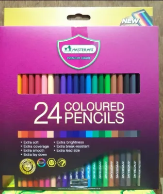มาสเตอร์อาร์ต ดินสอสี 24 สี MASTER ART PREMIUM GRADE