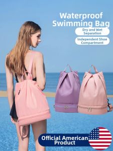 PATGEAR | Waterproof Wet-Dry Separation Womens Sport Backpack