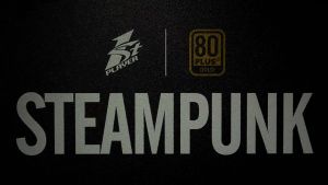 1stPlayer STEAMPUNK GOLD Series 80+ Gold Full-Modular Power Supply - 650w / 750w / 850w