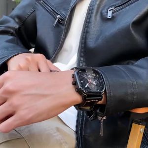 OLEVS | OLEVS brand fashion mens watches leisure chronograph waterproof quartz watch for man luminous date genuine male wristwatch