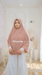 Ready Khimar Dhyanda Size L dan XL by Arafa Hijab Jilbab Instan Bergo Syari
