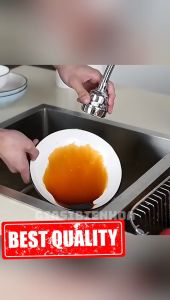 Vòi Rửa Tăng Áp Xoay 360 Inox Có 2 Chế Độ Bật Nước