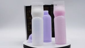 180ML Hair Tools Hair Dye Applicator Brush Bottles Styling Tool Hair Coloring Dyeing Shampoo Bottle Oil Comb
