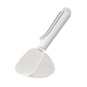 7o | Muỗng Đo Thức Ăn Cho Thú Cưng Inox cán Dài