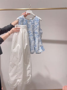 Stylish Elegant Two-Piece Set Summer Fashion 2025 Trendy Top And Skirt Ensemble High-Quality Polyester Fiber Commute Wear