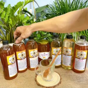 Mật Ong Hoa Nhãn Nguyên Chất 1 Lít