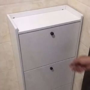 2pcs. Shoes Drawer Cabinet Hinges Flip Frames Stainless Steel 304 Shoe Cabinet Replacement Fittings