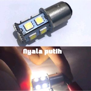 LAMPU STOP REM 30 MATA 13 MATA LED KEDAP KEDIP DAN JALAN 2 MODE FLASH
