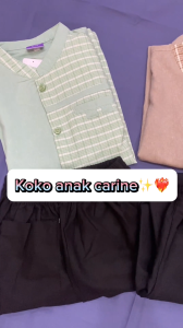 Koko Anak Rauna Carine / Seragaman TPA / Fashion Muslim