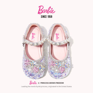 Barbie | Girls Soft Sole Crystal Shoes