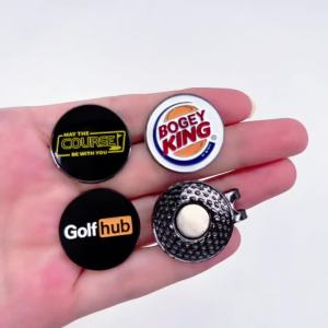 3 Pcs Funny Golf Ball Markers with a Standard Magnetic Hat Clip Funny Golf Ball Marker HatClip for Men Women Premium Golf Gifts