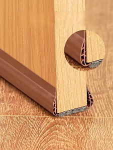Silent Wool Door Seal Strip Door Bottom Seam Soundproof Door Sticker Windproof Gap Stopper Door Stopper Jalur Pengedap 密封条 Jalur Pengedap