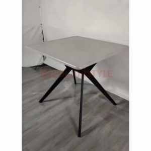 Vedourstyle Luxury Dining Table Super Top Restaurant Table Cafe Solid Round Modern Meja Makan Bulat