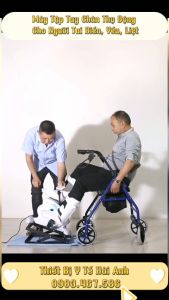 Máy Tập Thụ Động Tay Chân Bằng Điện Cho Người Tai Biến- Thiết Bị Xe Điện Phục Hồi Chức Năng