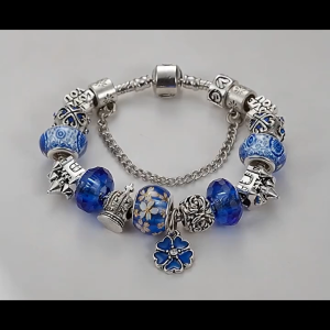 FLASH SALE Bracelet 925 Silver Charm Bracelet Crystal Bracelet