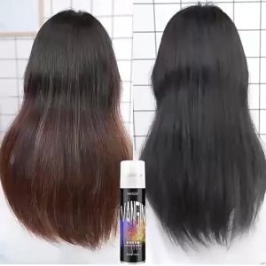 Black Hair Sprayer Effective White Hair Turns to Black  Coverage Grey Hair 30ml