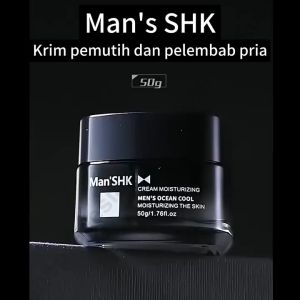 Pelembab wajah pria Cream Pelembab Anti Penuaan Pria Krim Wajah Pria 50G Melembabkan dan menghidrasi mengecilkan pori-pori