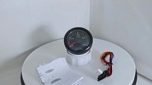 ELING 52mm Universal Tachometer 3K 4K 6K 7K 8K RPM Meter with Red Backlight for Car Boat Yacht RV 9-30V