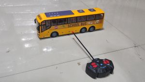 CWVS REMOTE CONTROL SCHOOL BUS TOY 12 INCHES WITH LIGHTS TOY FOR KIDS
