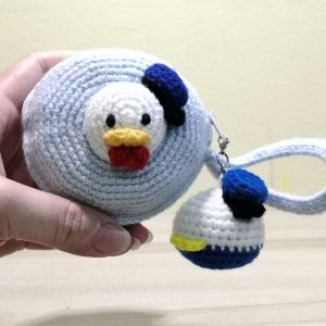 Handmade small coin purse 手编零钱包＋小挂件