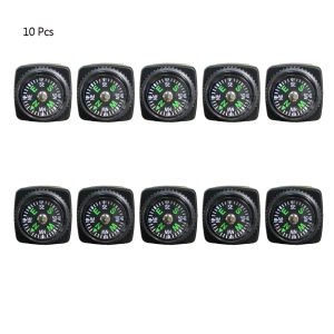 10/15/20Pcs Mini Wristband Compass Portable Detachable Compass Outdoor Camping Hiking Travel Emergency Survival Navigation Tool