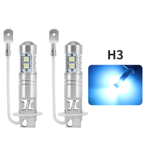 KEVANLY | 2Pcs H1 LED Auto Light h3 LED Front Rear CANBUS Super Bright Ice Blue Driving Lamp Bulb For Headlight Bulbs 12V light Fog Lamps