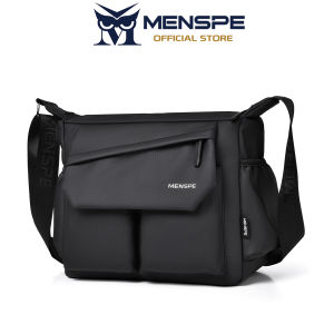 MENSPE Mens Shoulder Bag Large Capacity Messenger Bag Business Bag Waterproof Travel Bag Sports Bag Cross Body Bag Lightweight Casual Bag Leisure Sport Street Bag